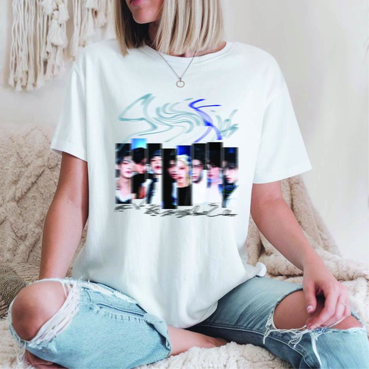S-ZK with Signature Shirt, Tee for Asia Band Lover, Outfit for Kpop Fan, Gift for Her