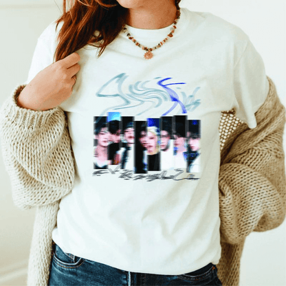 S-ZK with Signature Shirt, Tee for Asia Band Lover, Outfit for Kpop Fan, Gift for Her