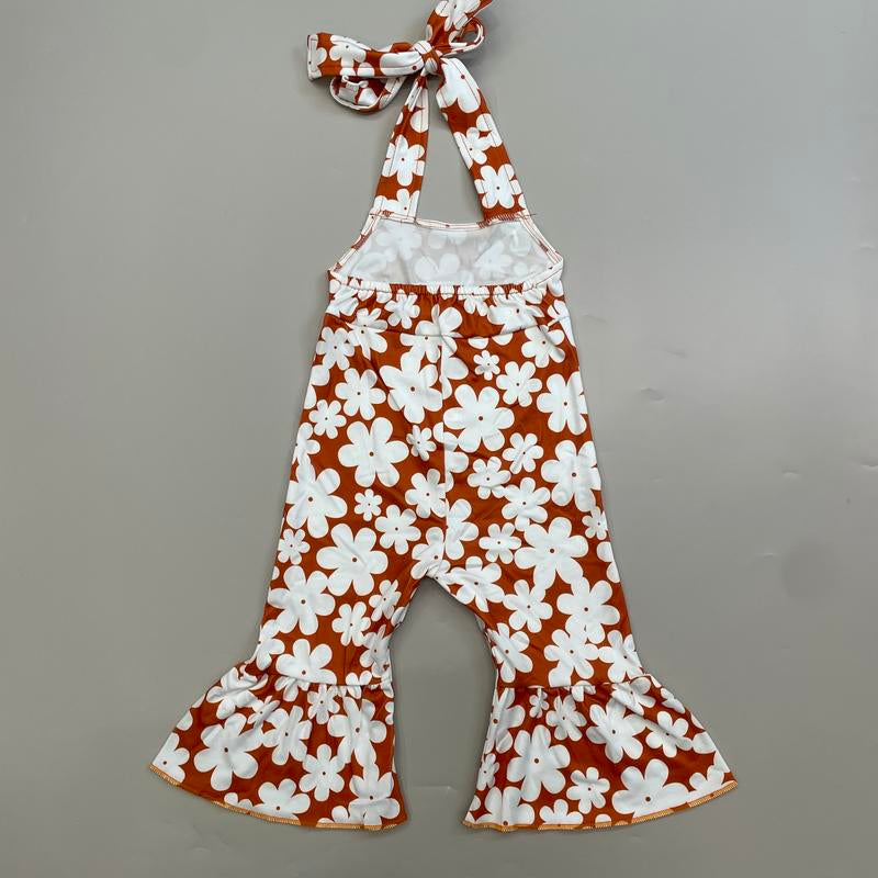 Chic Floral Jumpsuit for Girls - Perfect Summer Overalls!