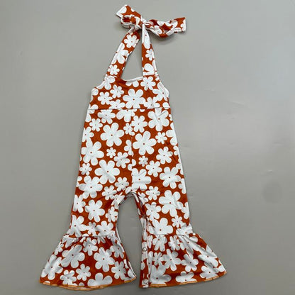 Chic Floral Jumpsuit for Girls - Perfect Summer Overalls!