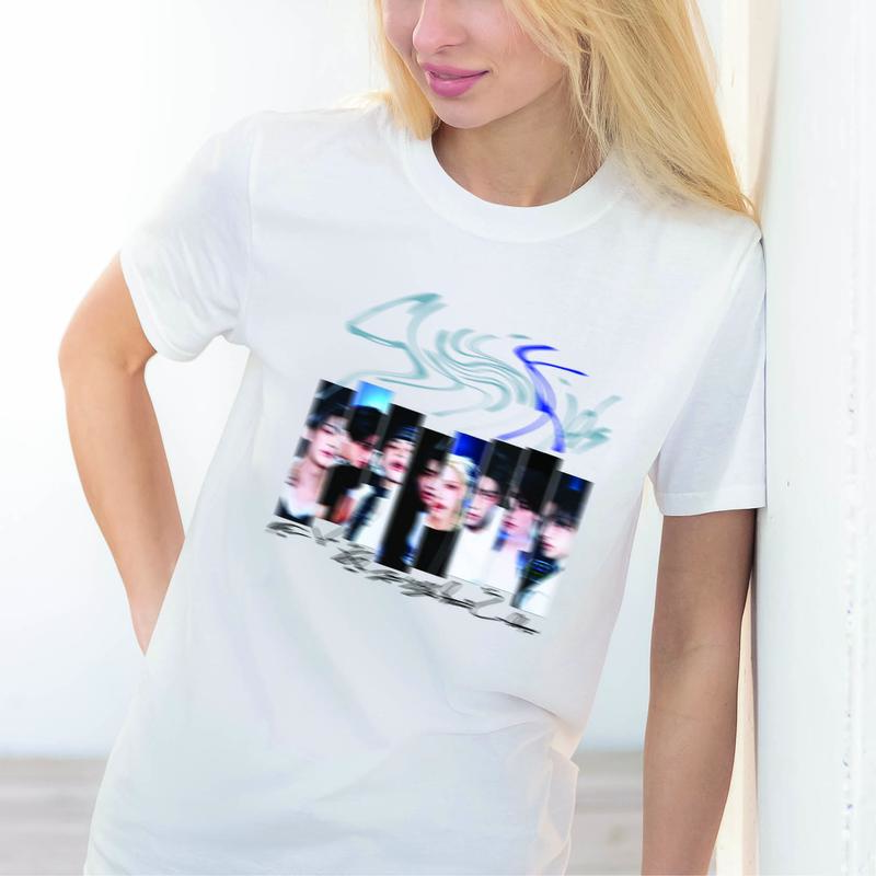 S-ZK with Signature Shirt, Tee for Asia Band Lover, Outfit for Kpop Fan, Gift for Her