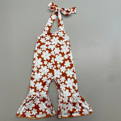 Chic Floral Jumpsuit for Girls - Perfect Summer Overalls!